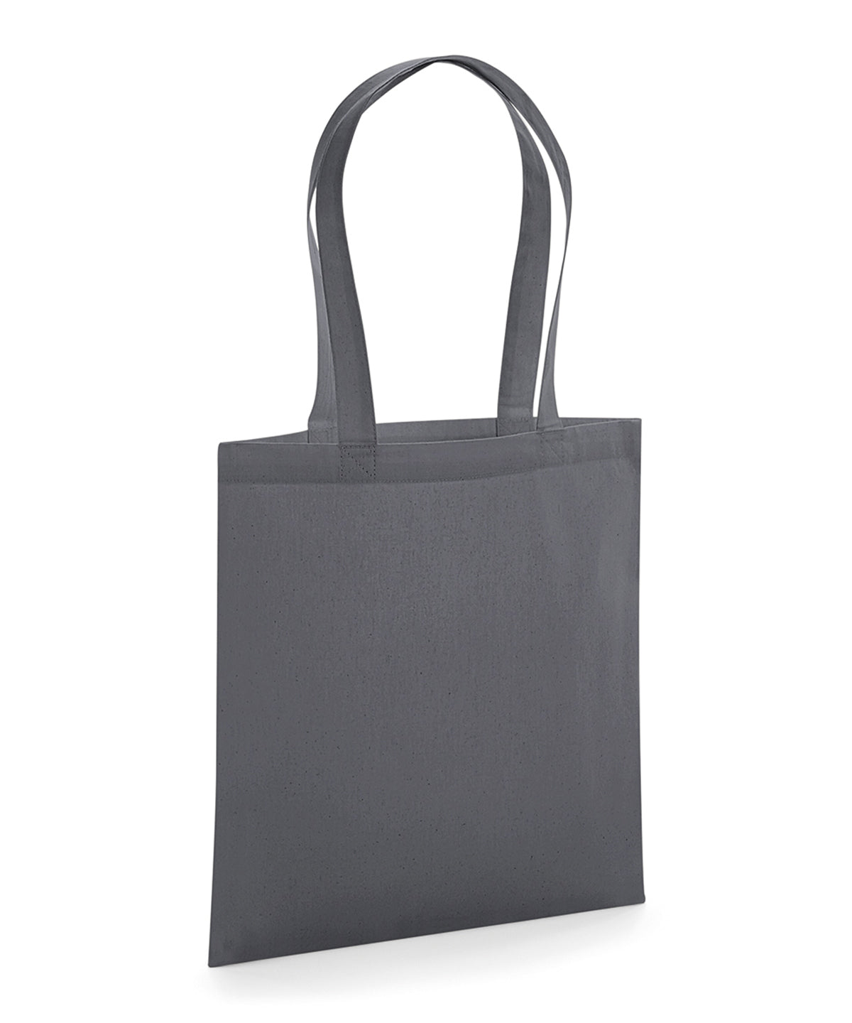 Organic premium cotton tote | graphite grey