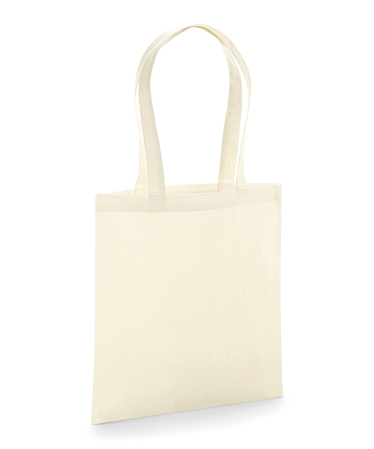Organic premium cotton tote | natural