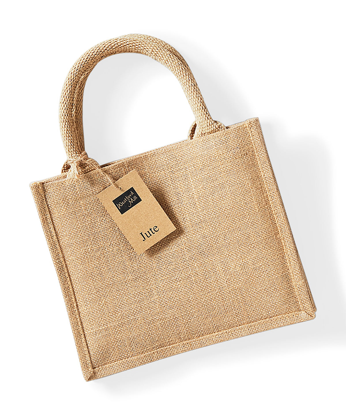 Jute mini gift bag | natural