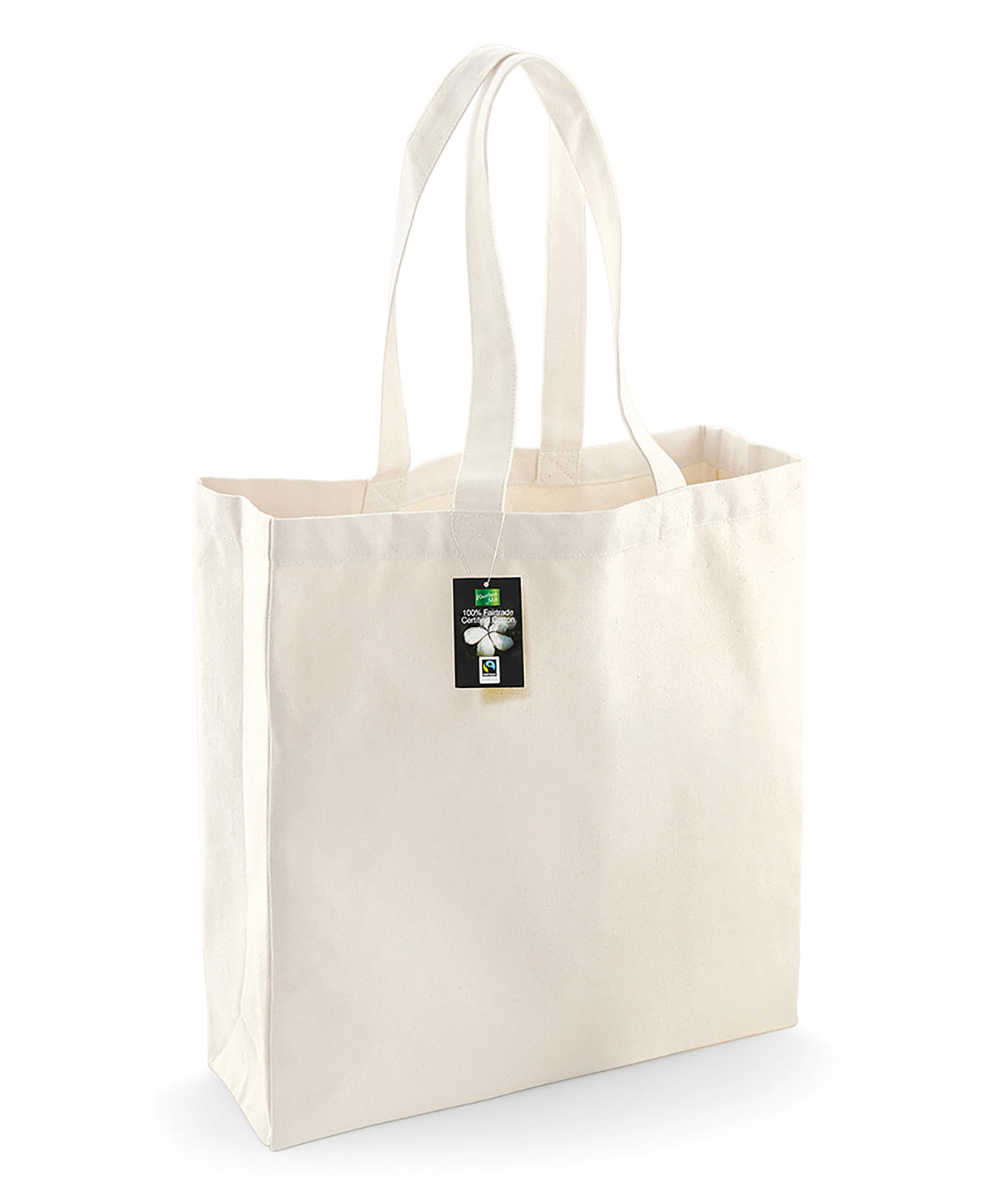 Fairtrade cotton classic shopper | natural