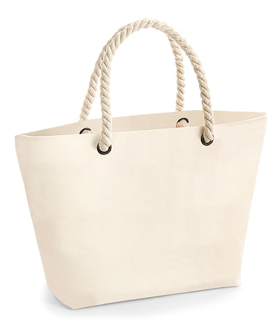 Nautical beach bag | natural