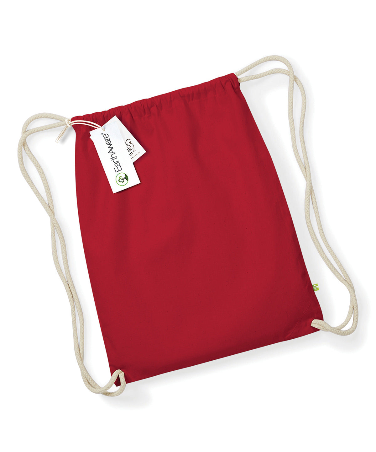 EarthAware® organic gymsac | Classic Red