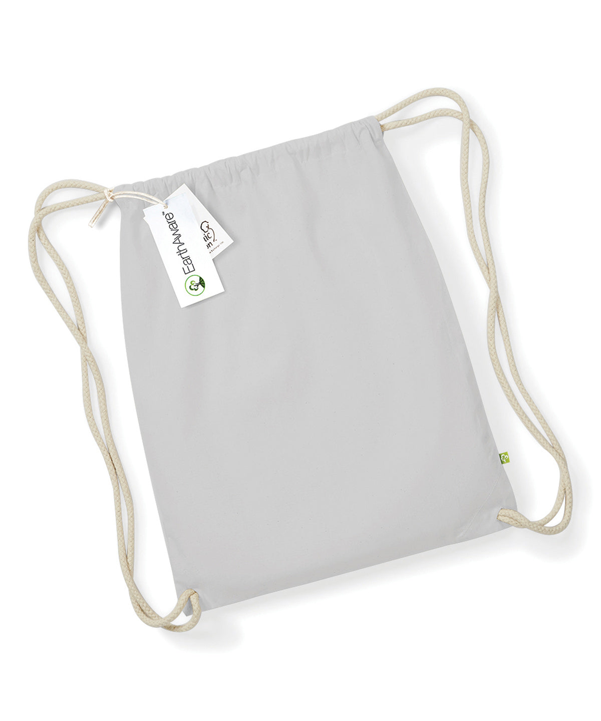 EarthAware® organic gymsac | Light Grey