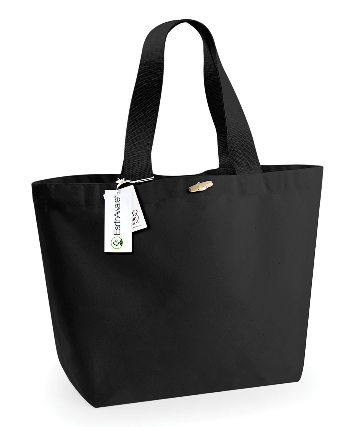 EarthAware® organic marina tote XL | Black