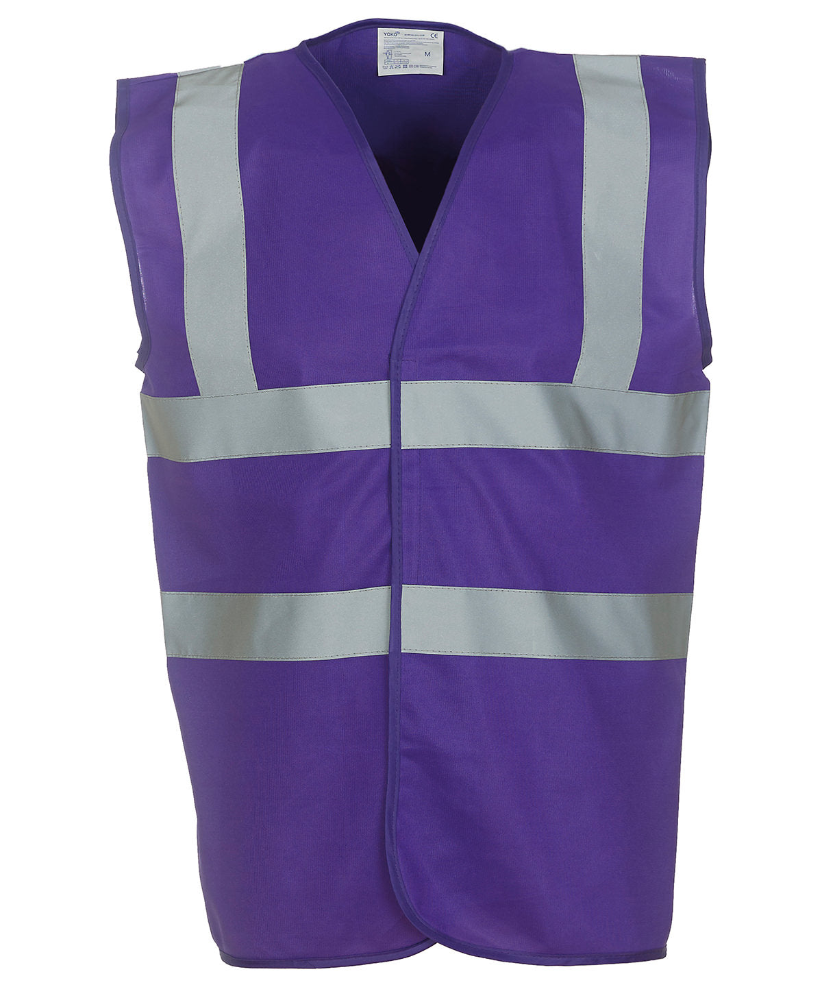 Hi-vis 2-band-and-braces waistcoat (HVW100) | purple