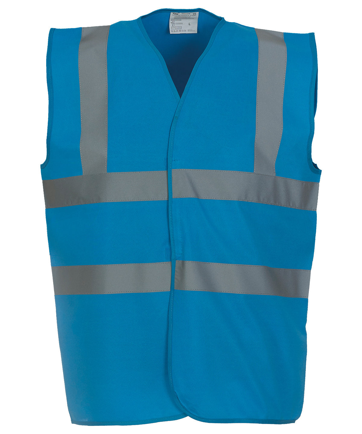 Hi-vis 2-band-and-braces waistcoat (HVW100) | sapphire