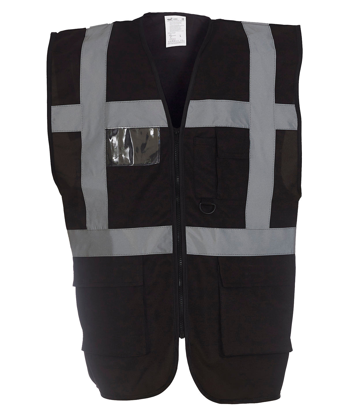 Multifunctional executive hi-vis waistcoat (HVW801) | black