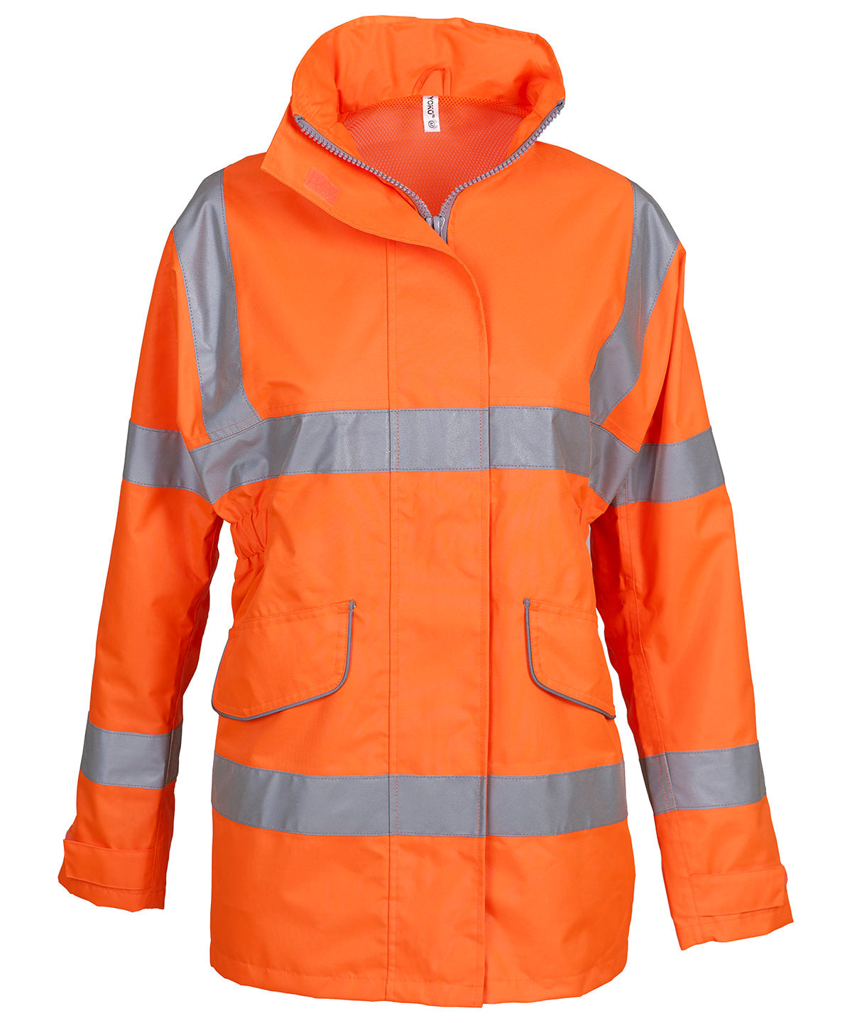 Womens hi-vis executive jacket (HVP189) | Orange