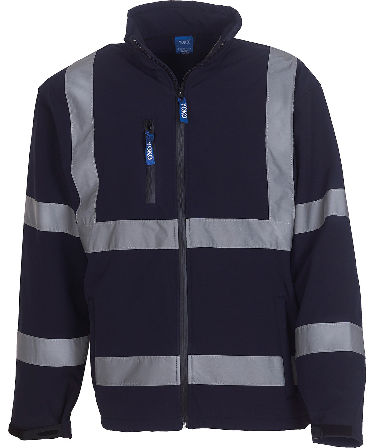 Hi-vis softshell jacket (HVK09) | navy