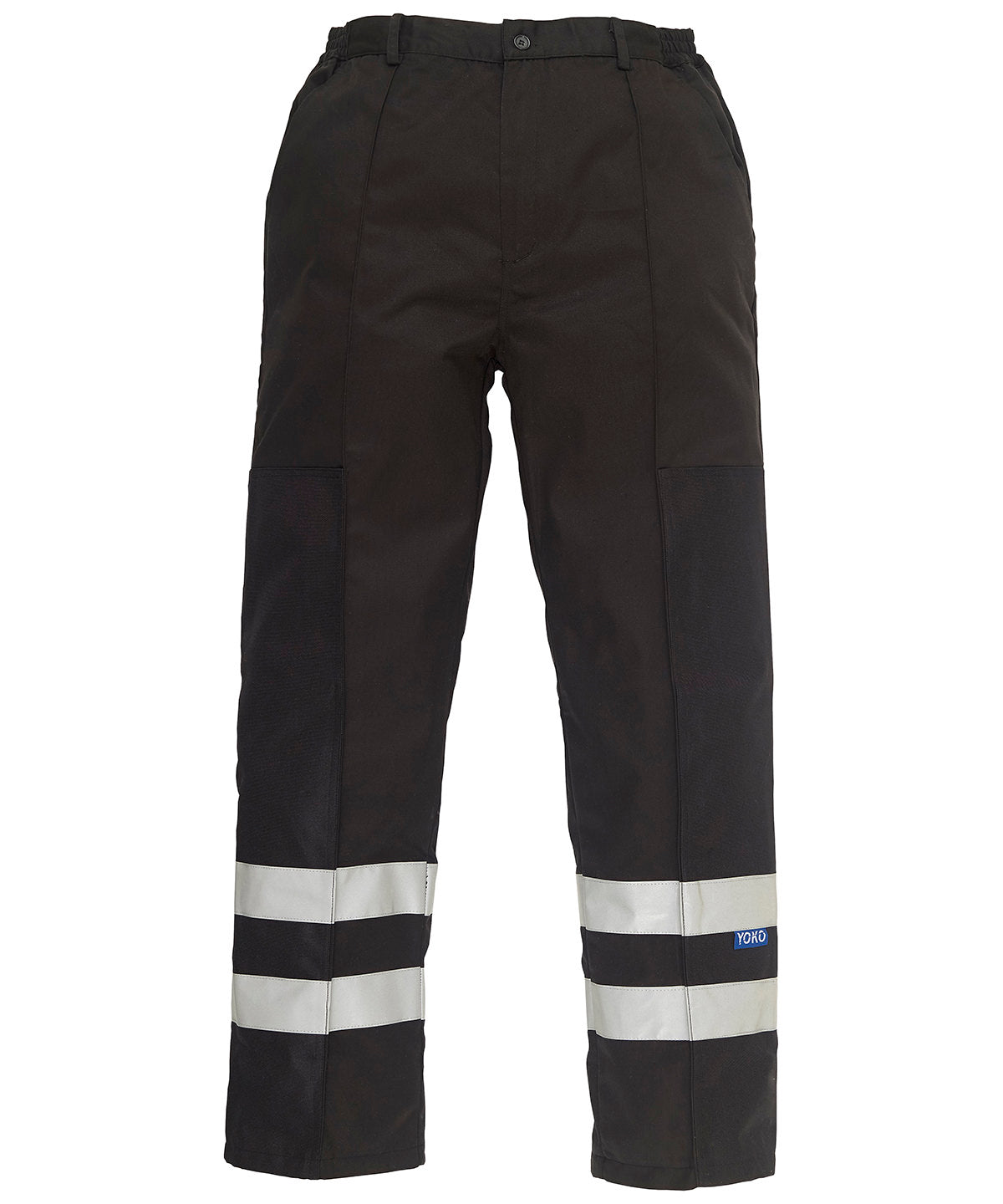 Reflective polycotton ballistic trousers (BS015T) | black