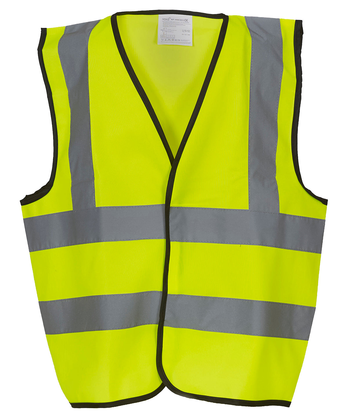 Kids hi-vis 2 bb waistcoat (HVW100CH) | yellow