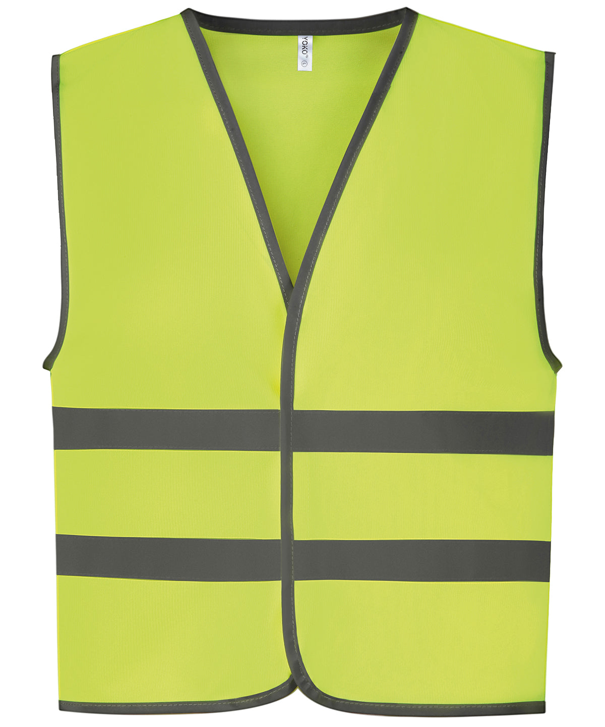 Hi-vis reflective border kids waistcoat (HVW102CH) | Yellow