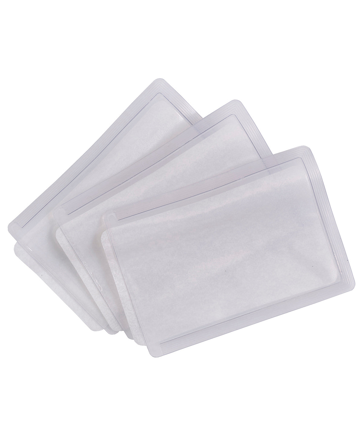 Heat-apply ID pockets (ID04/ID05/ID06) (Pack of 50) | Clear