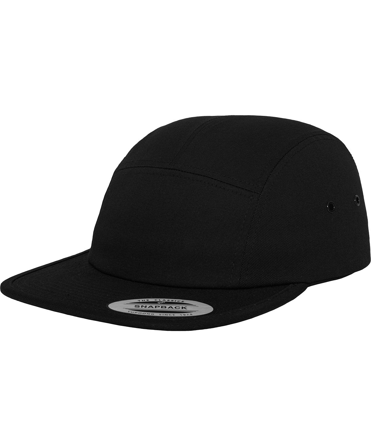 Classic 5-panel jockey cap (7005) | black