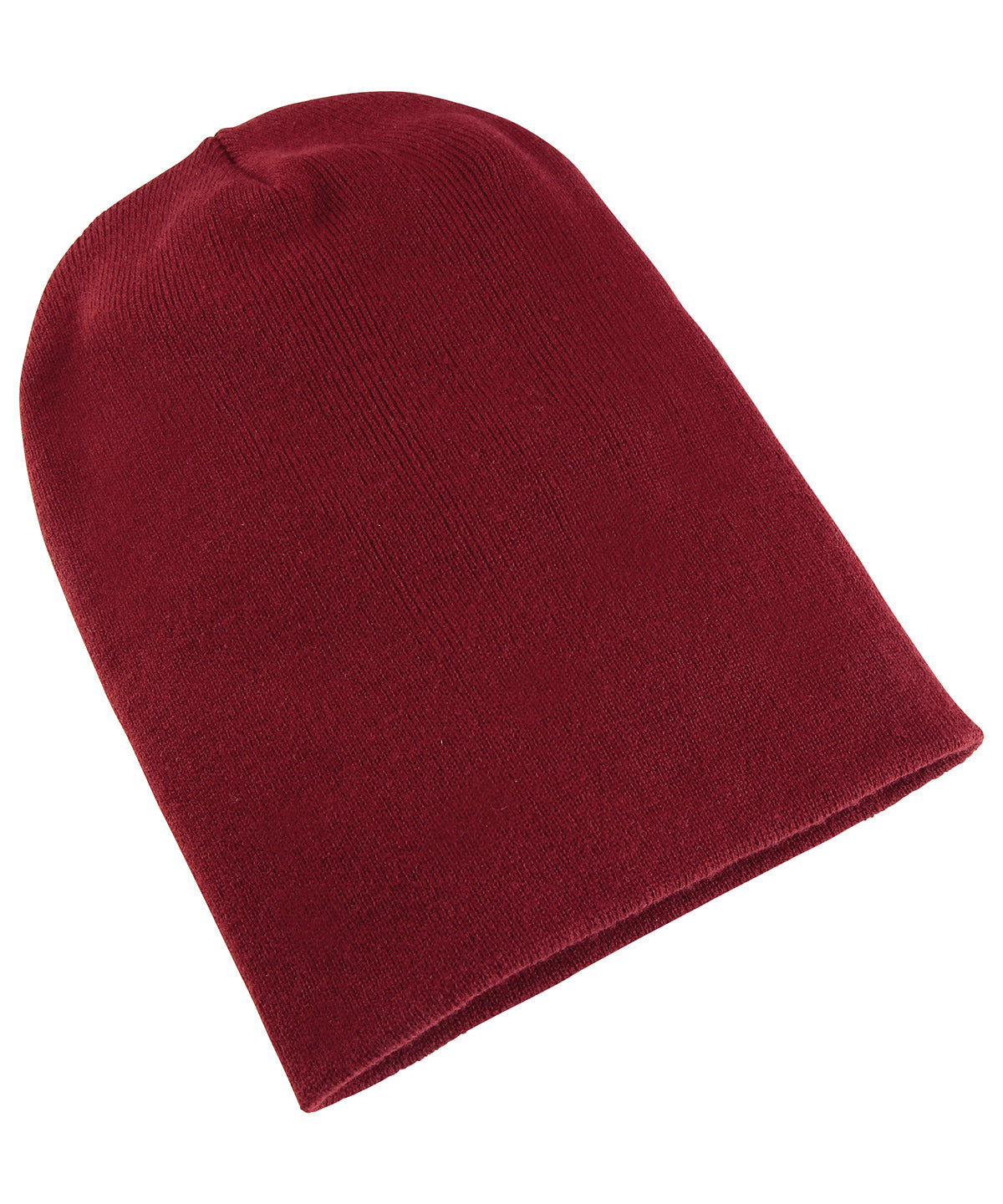 Heavyweight long beanie (1501KC) | maroon