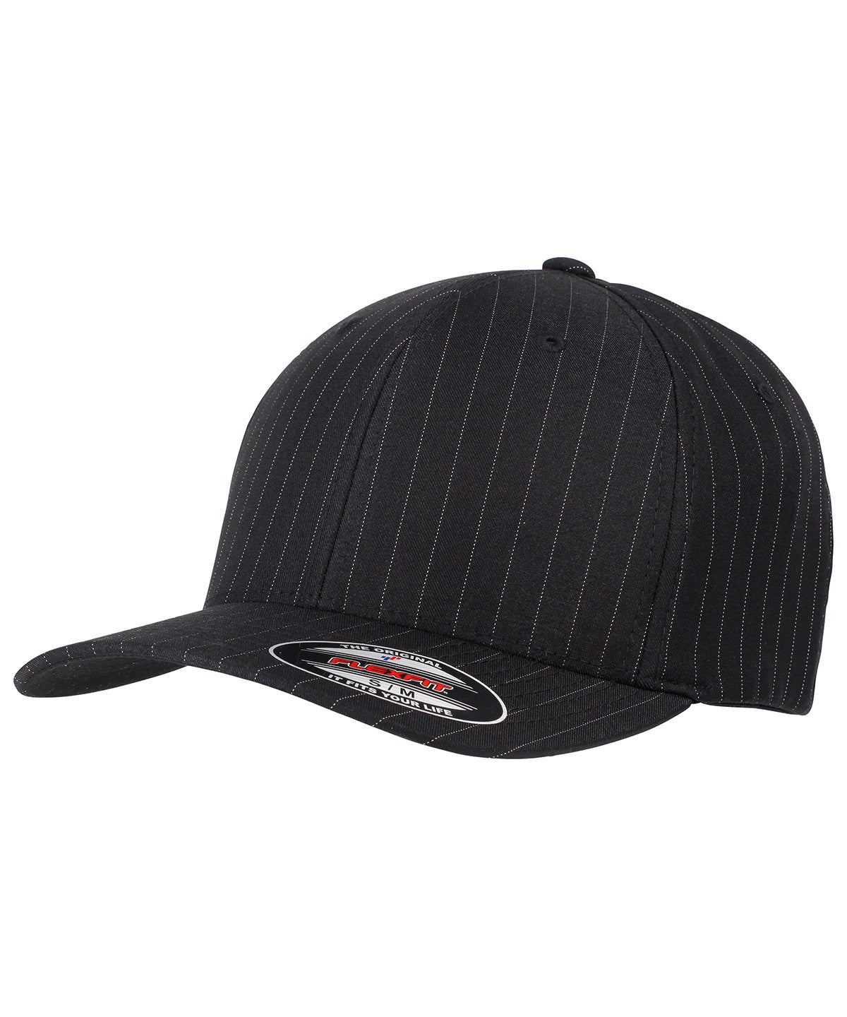 Flexfit pinstripe (6195P) | Black/White