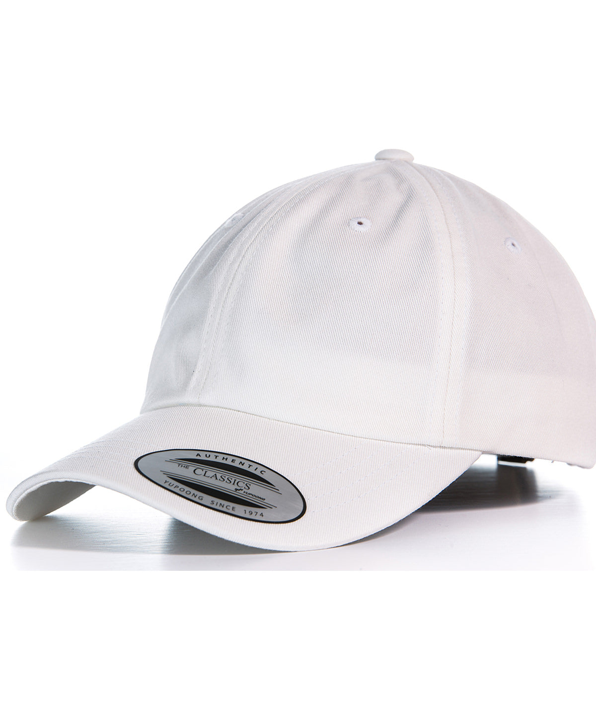 Dad hat baseball strap back (6245CM) | white