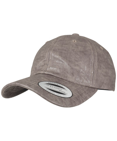 Low-profile coated cap (6245C) | dark taupe