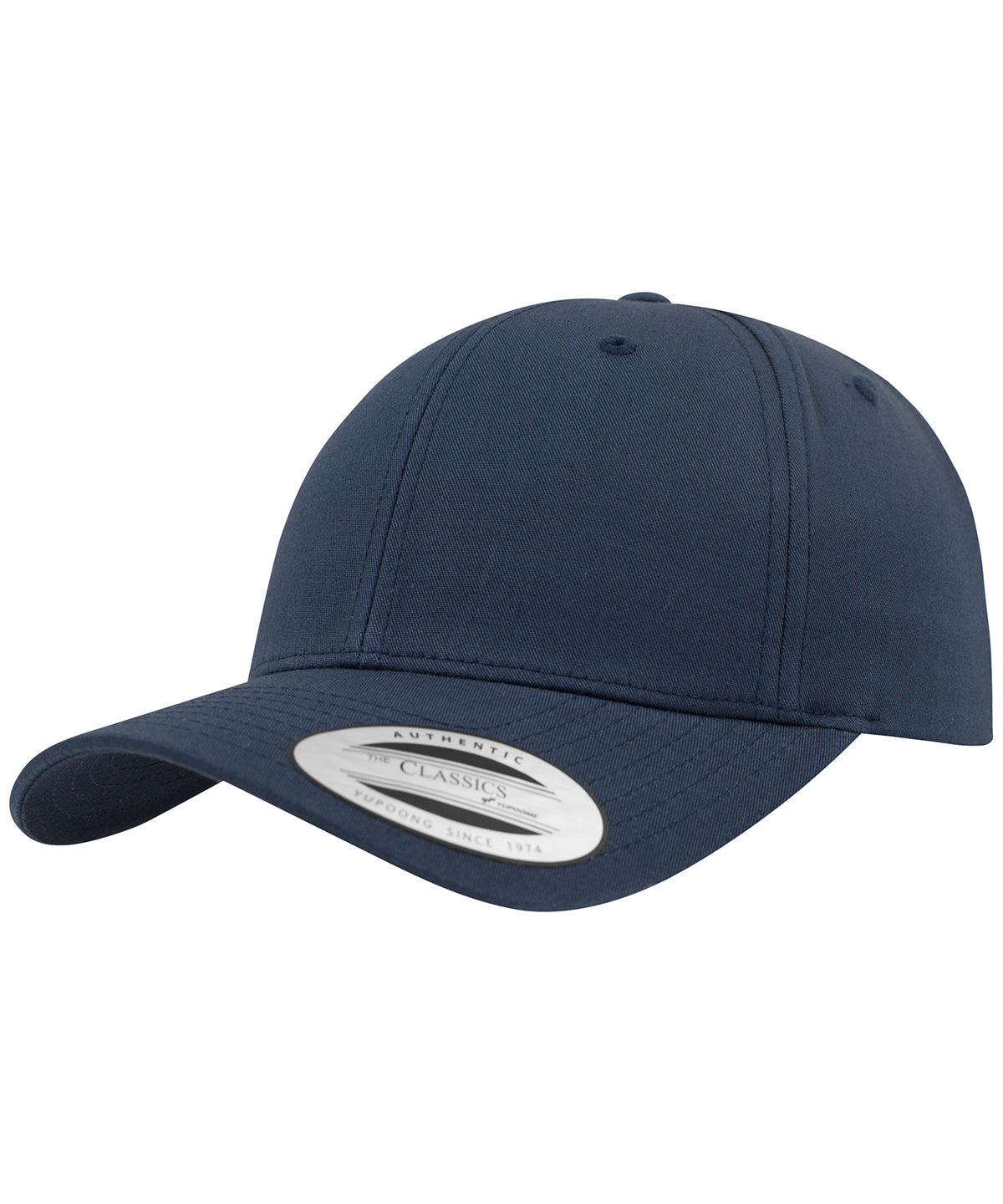 Curved classic snapback (7706)(7706) | navy