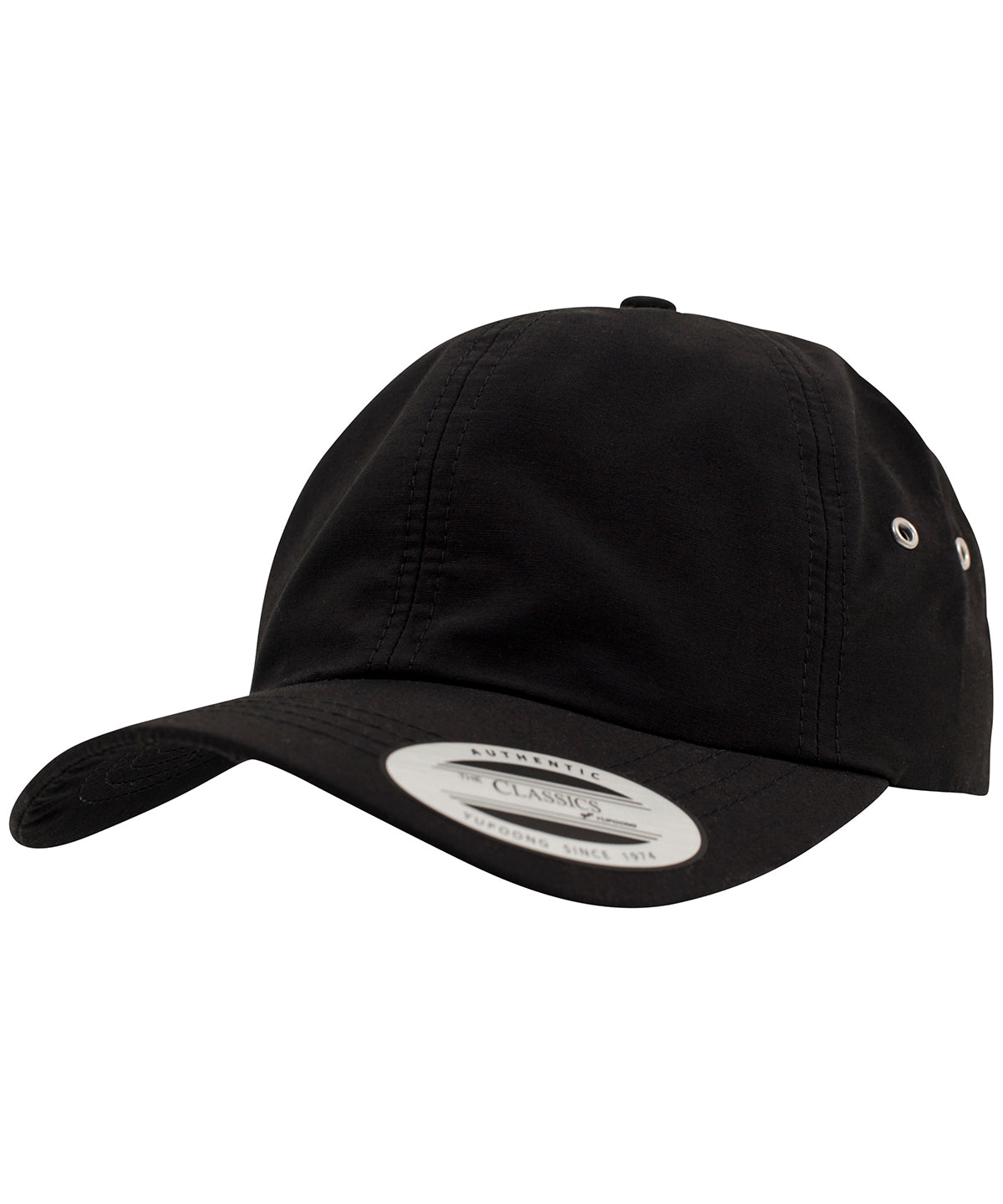 Low-profile water-repellent cap (6245WR) | Black