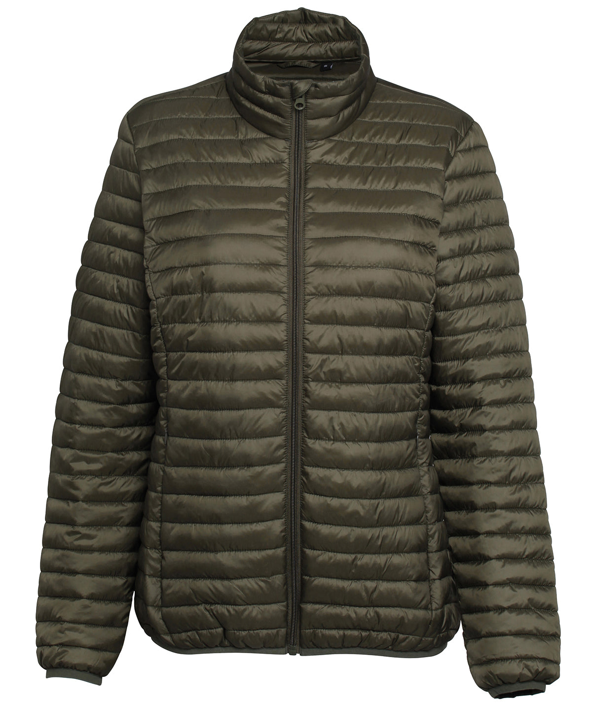 Womens tribe fineline padded jacket | olive