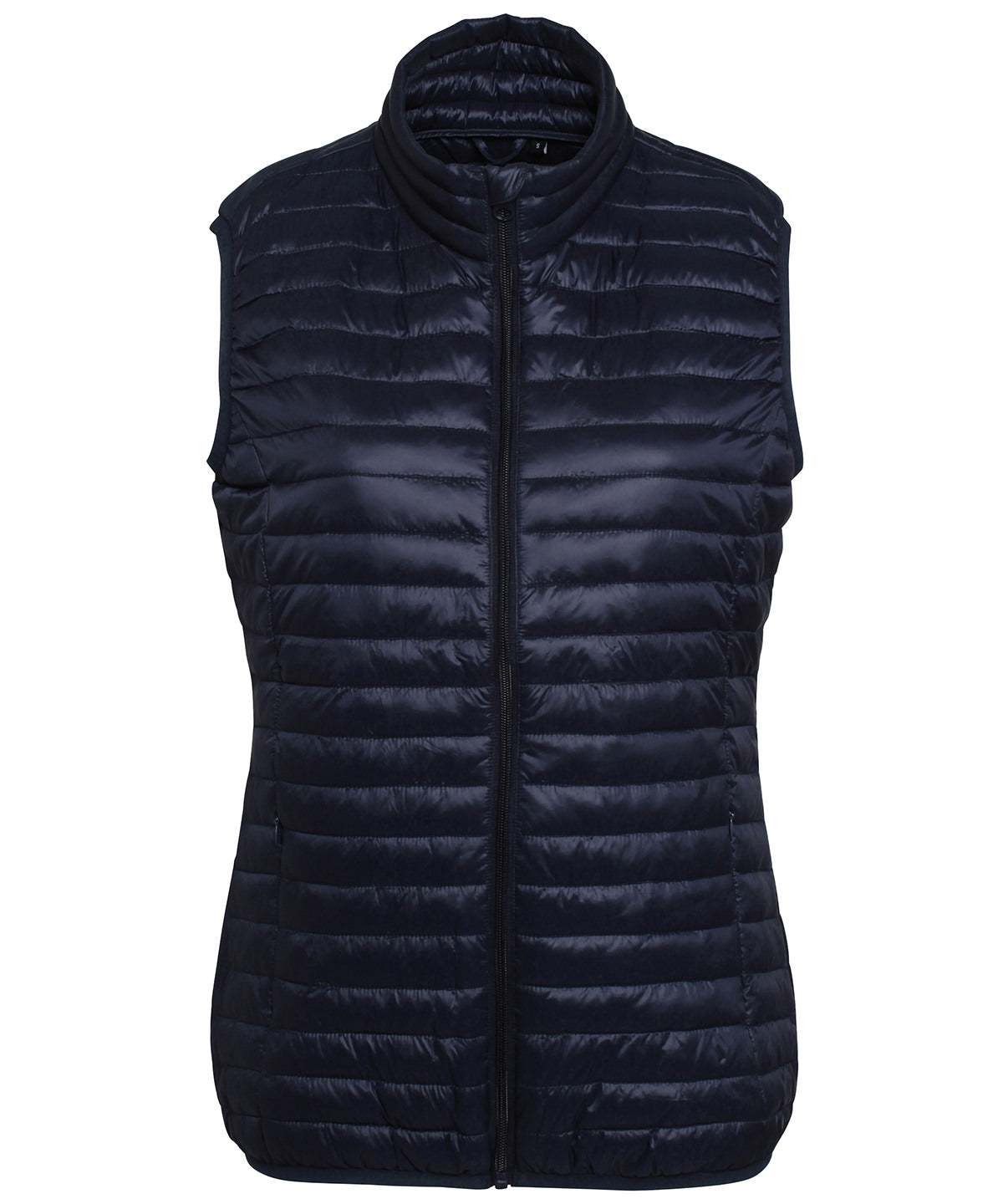 Womens tribe fineline padded gilet | navy