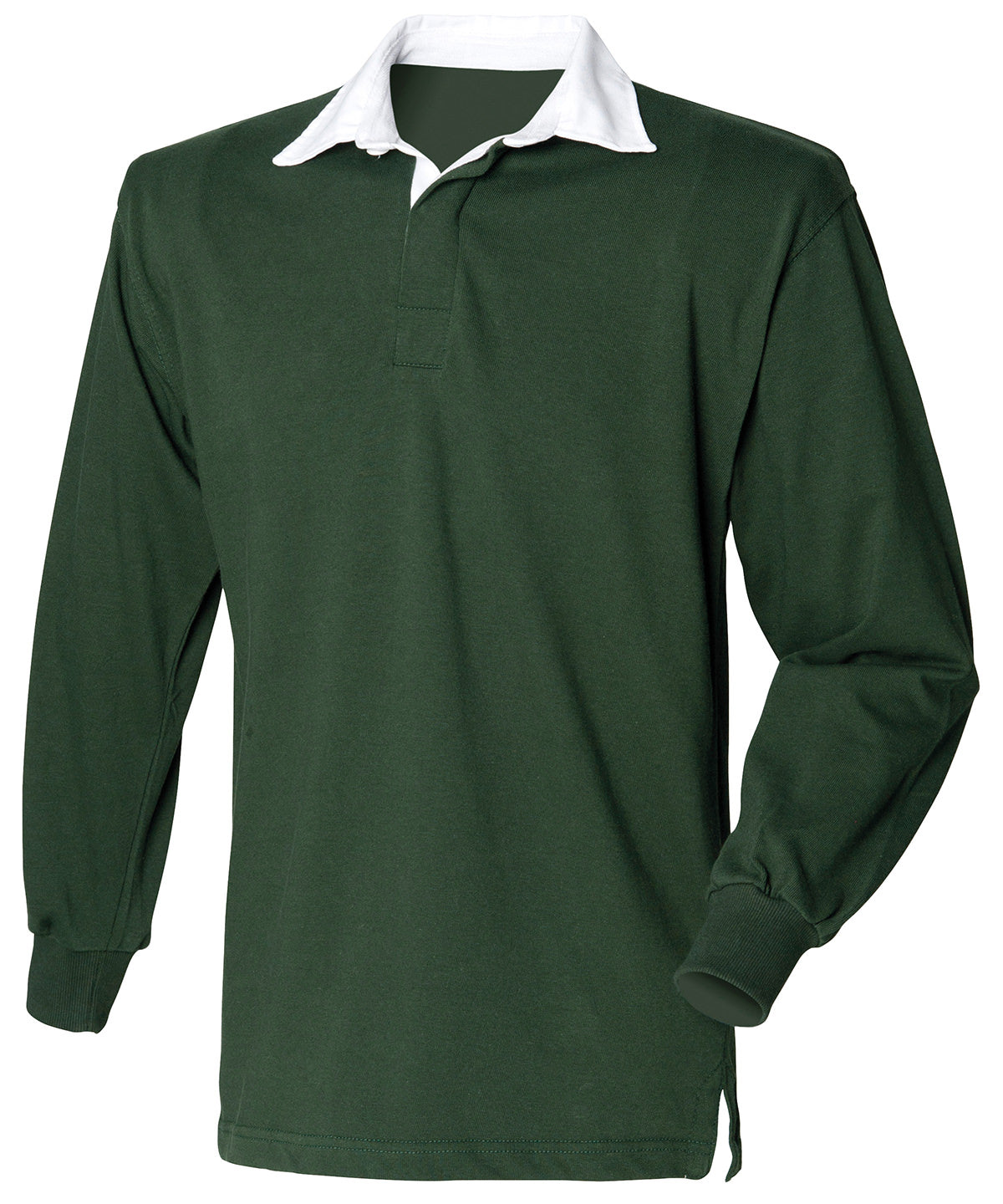 Long sleeve original rugby shirt | Bottle Green