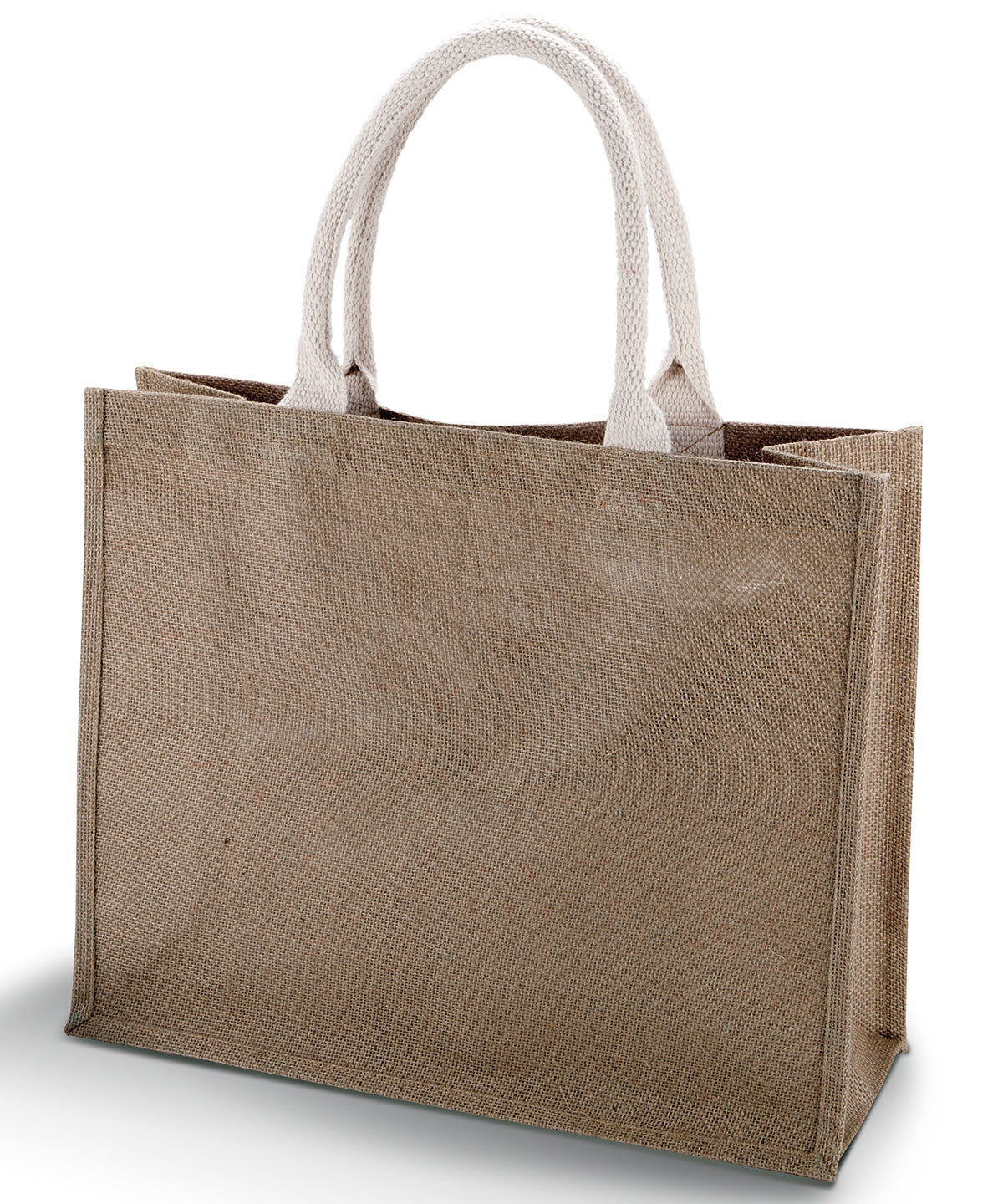 Jute beach bag | cappuccino