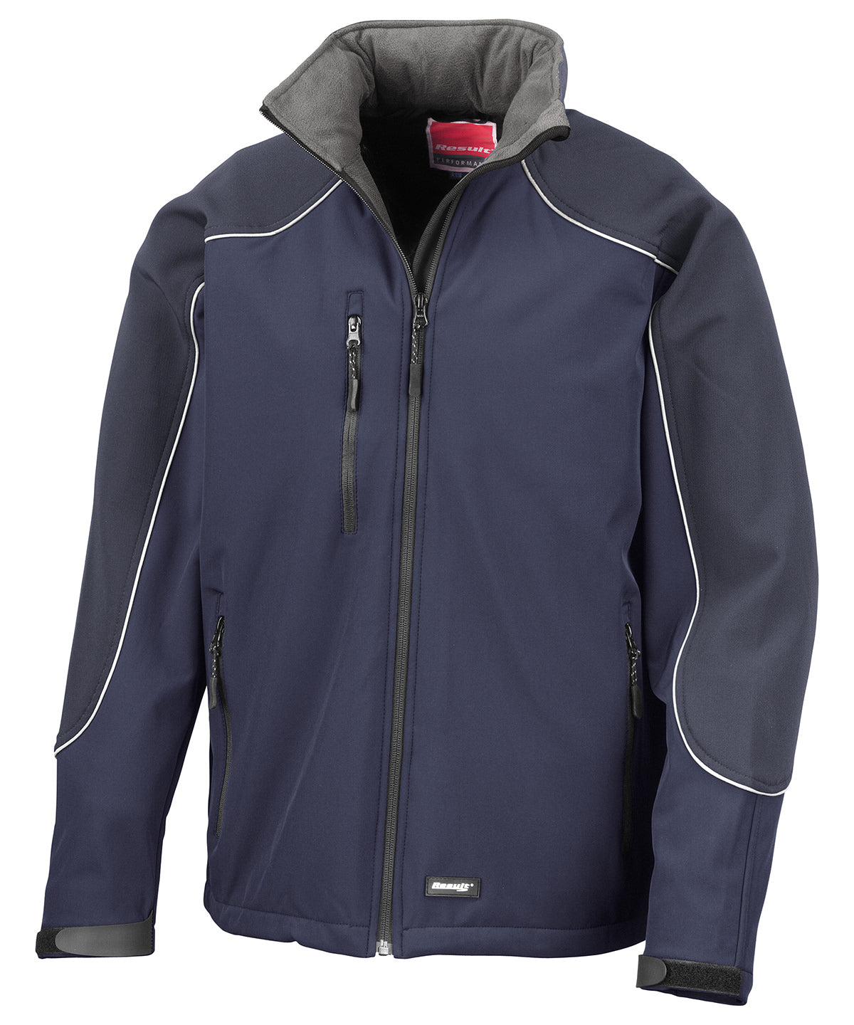 Hooded softshell jacket | navy