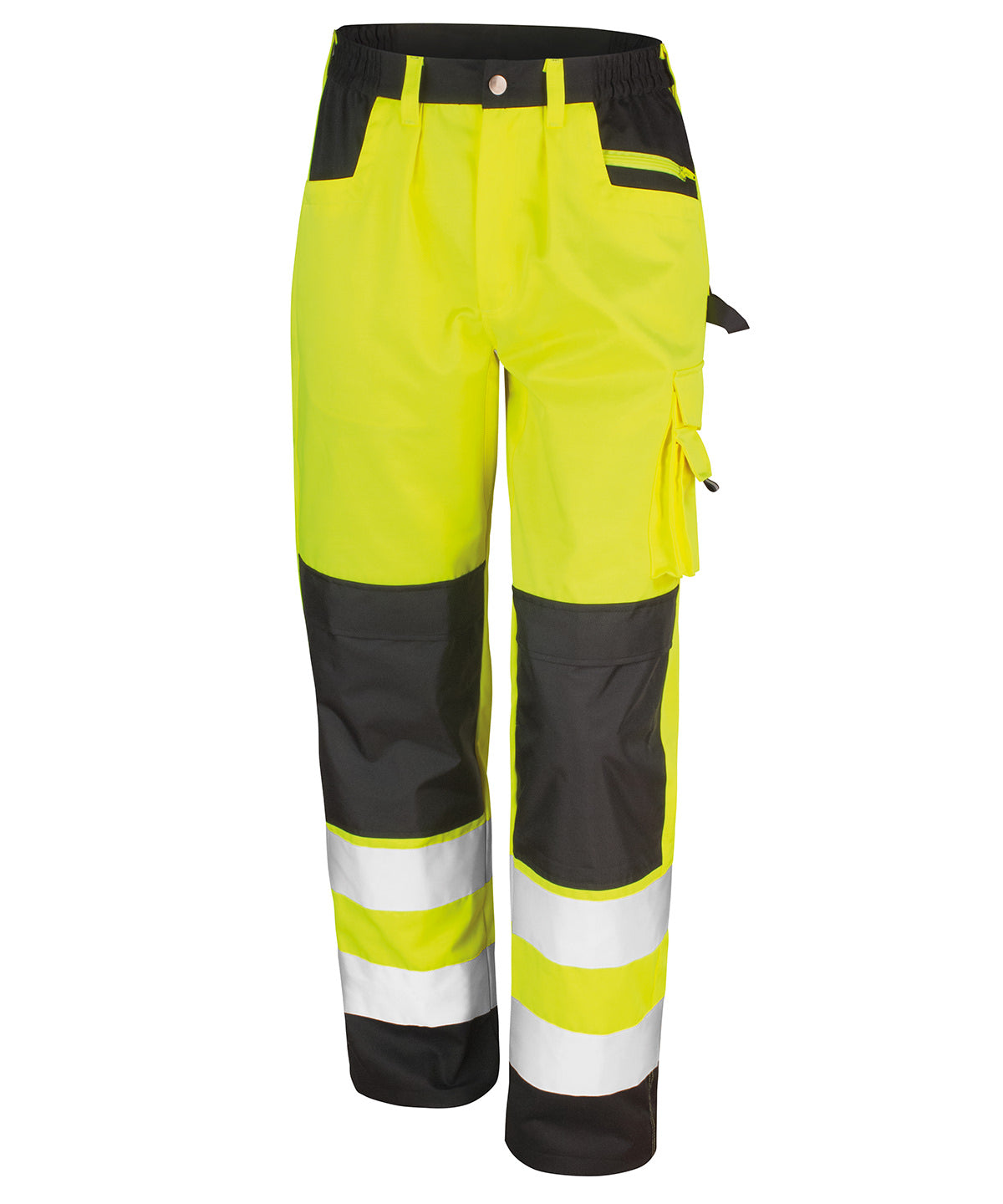 Safety cargo trousers | yellow