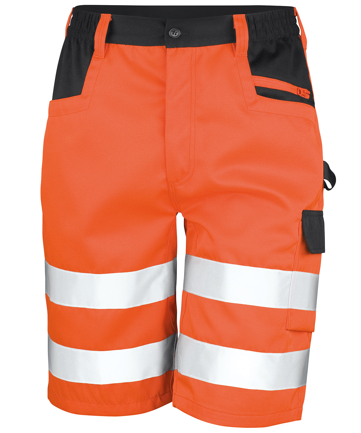 Safety cargo shorts | orange