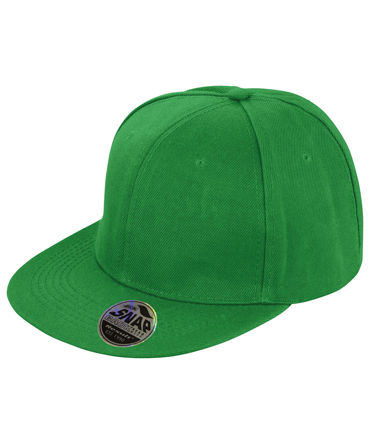Bronx original flat peak snapback cap | emerald
