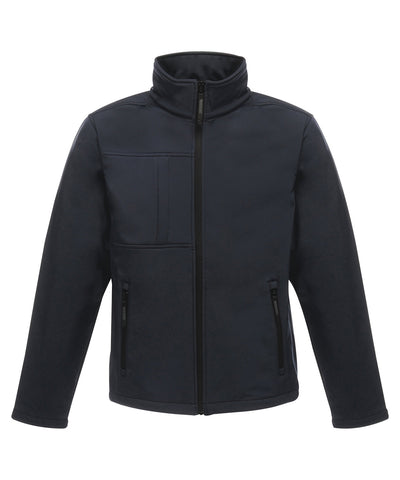 Octagon II printable 3-layer membrane softshell | navy/seal grey