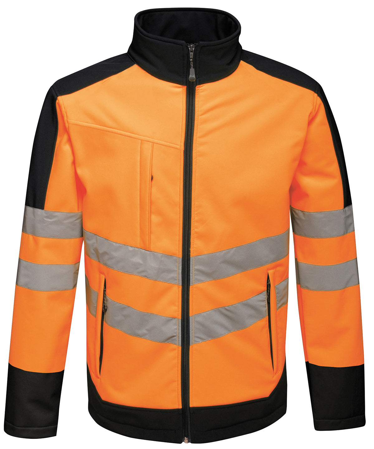 High-vis pro softshell | Orange/Navy