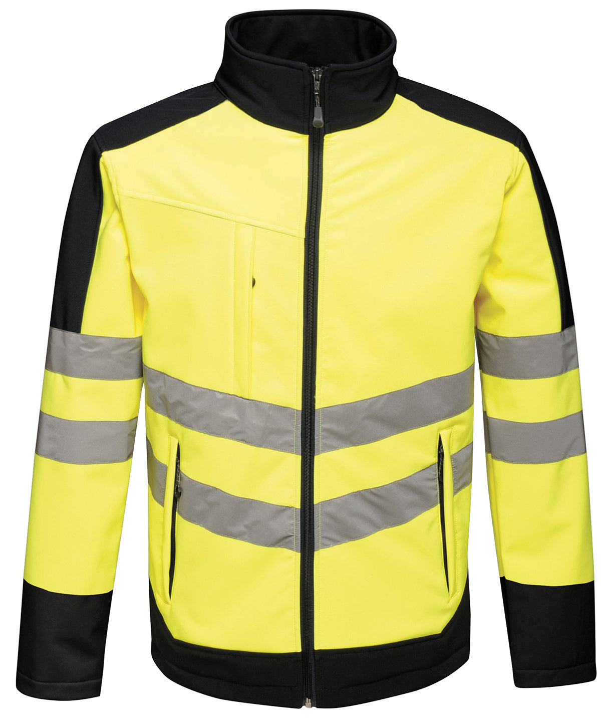 High-vis pro softshell | yellow/navy