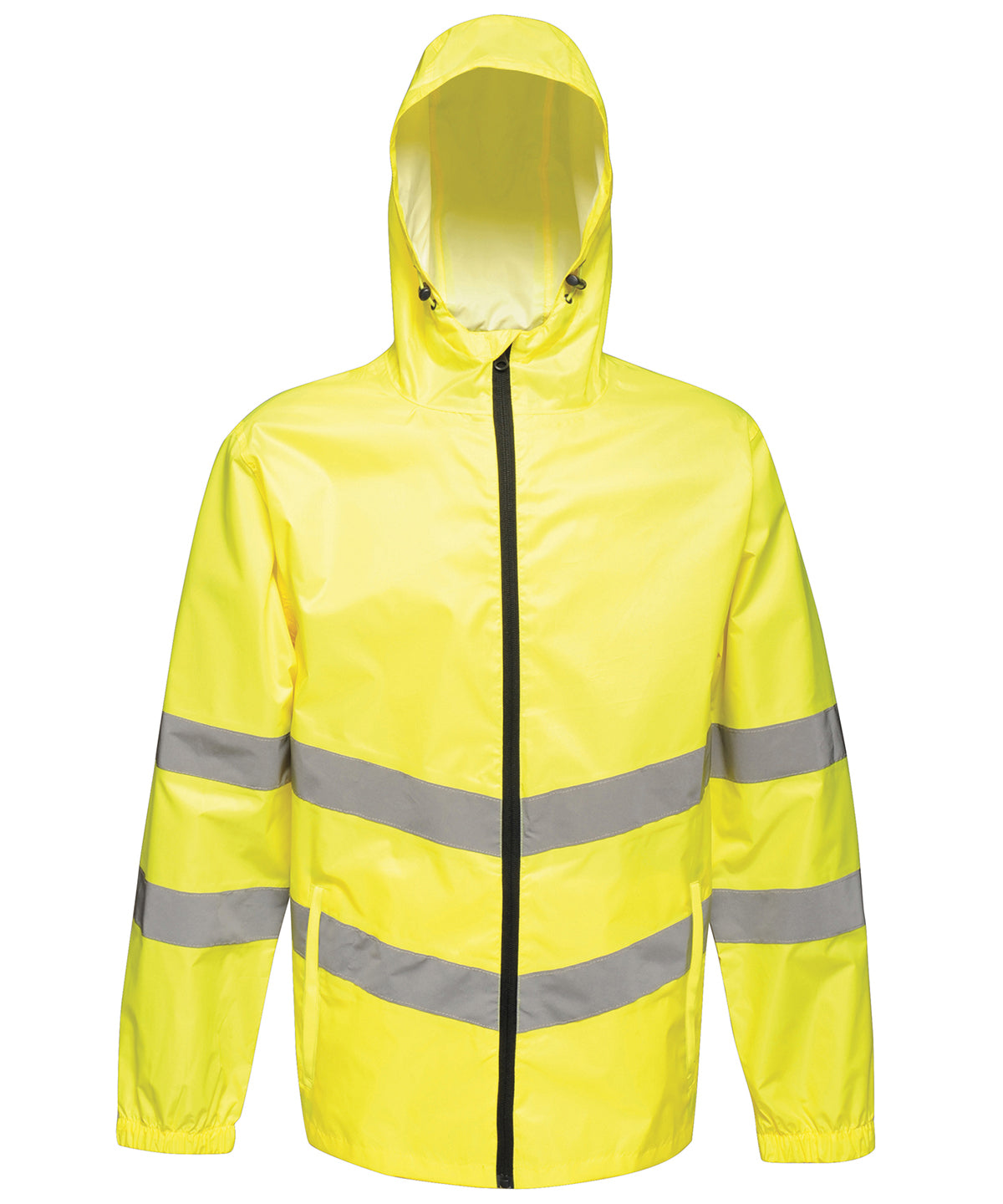 High-vis pro pack-away jacket | Yellow