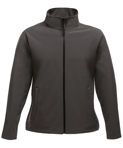 Womens Ablaze printable softshell | seal/black