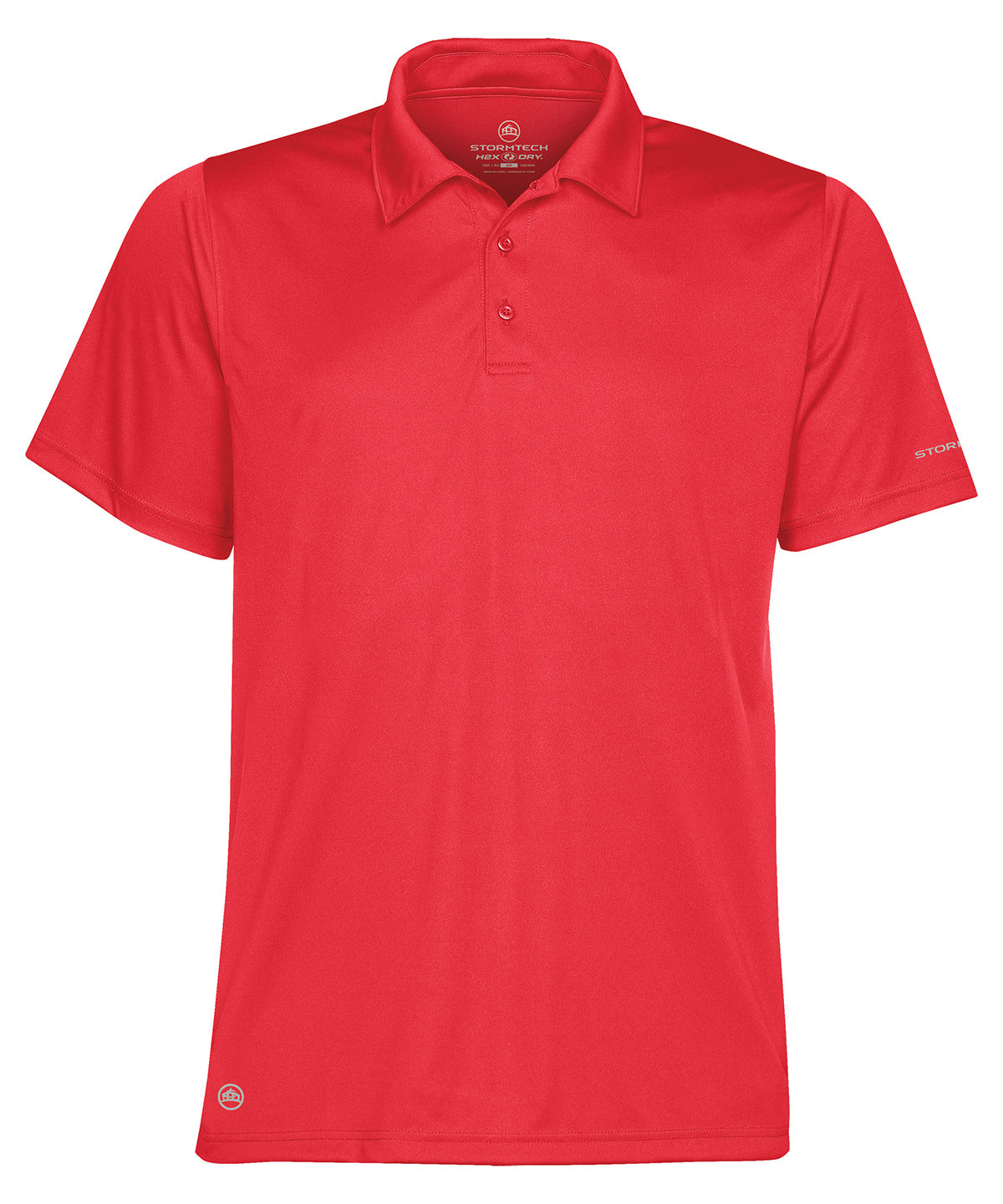 Sports performance polo | scarlet red