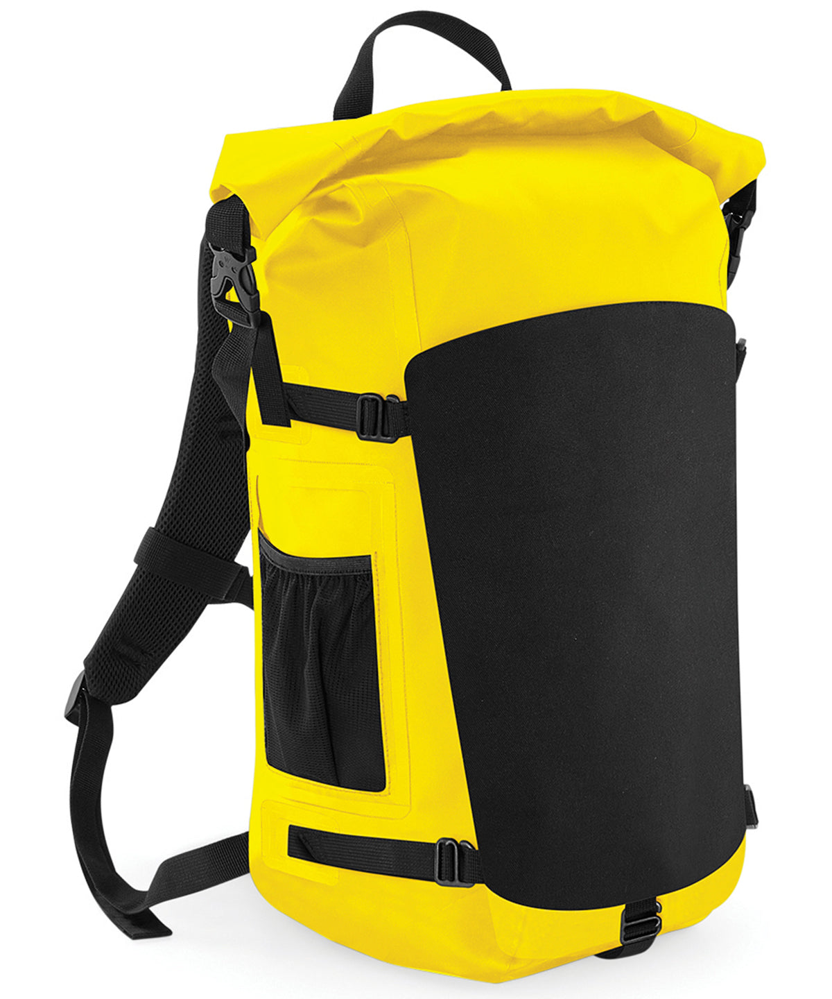 SLX® 25 litre waterproof backpack | black/yellow
