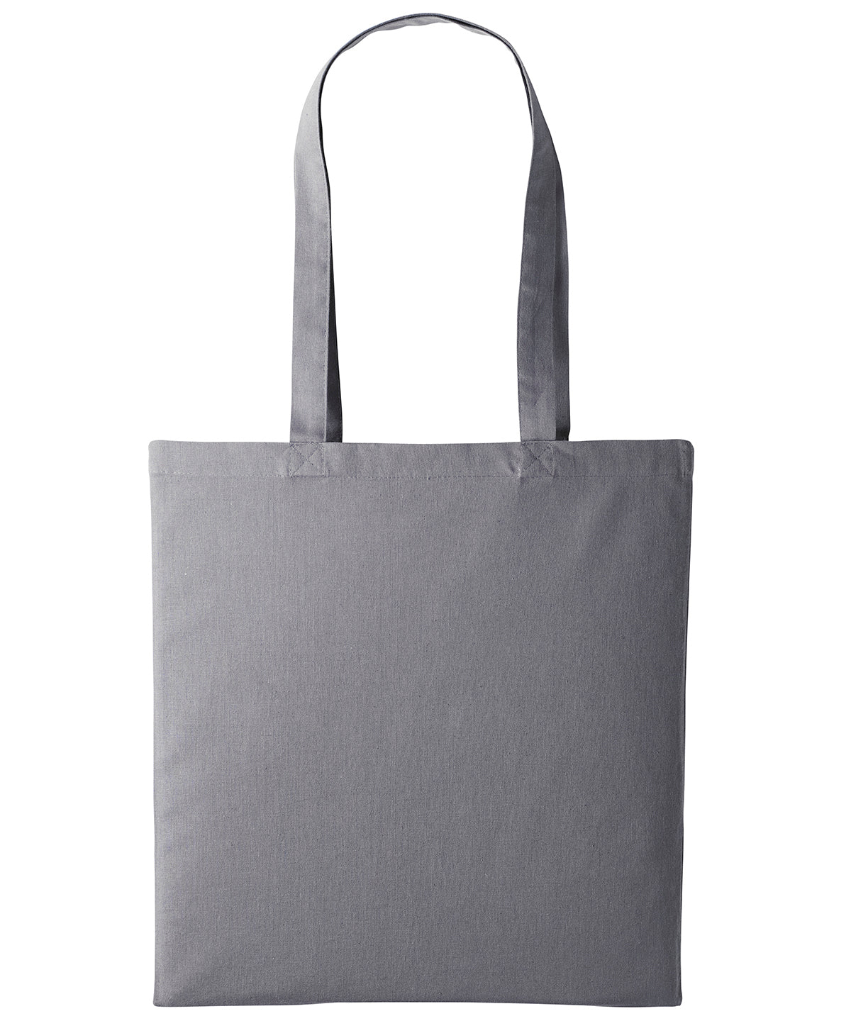 Cotton shopper long handle | slate light grey