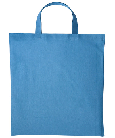 Cotton shopper short handle | airforce blue