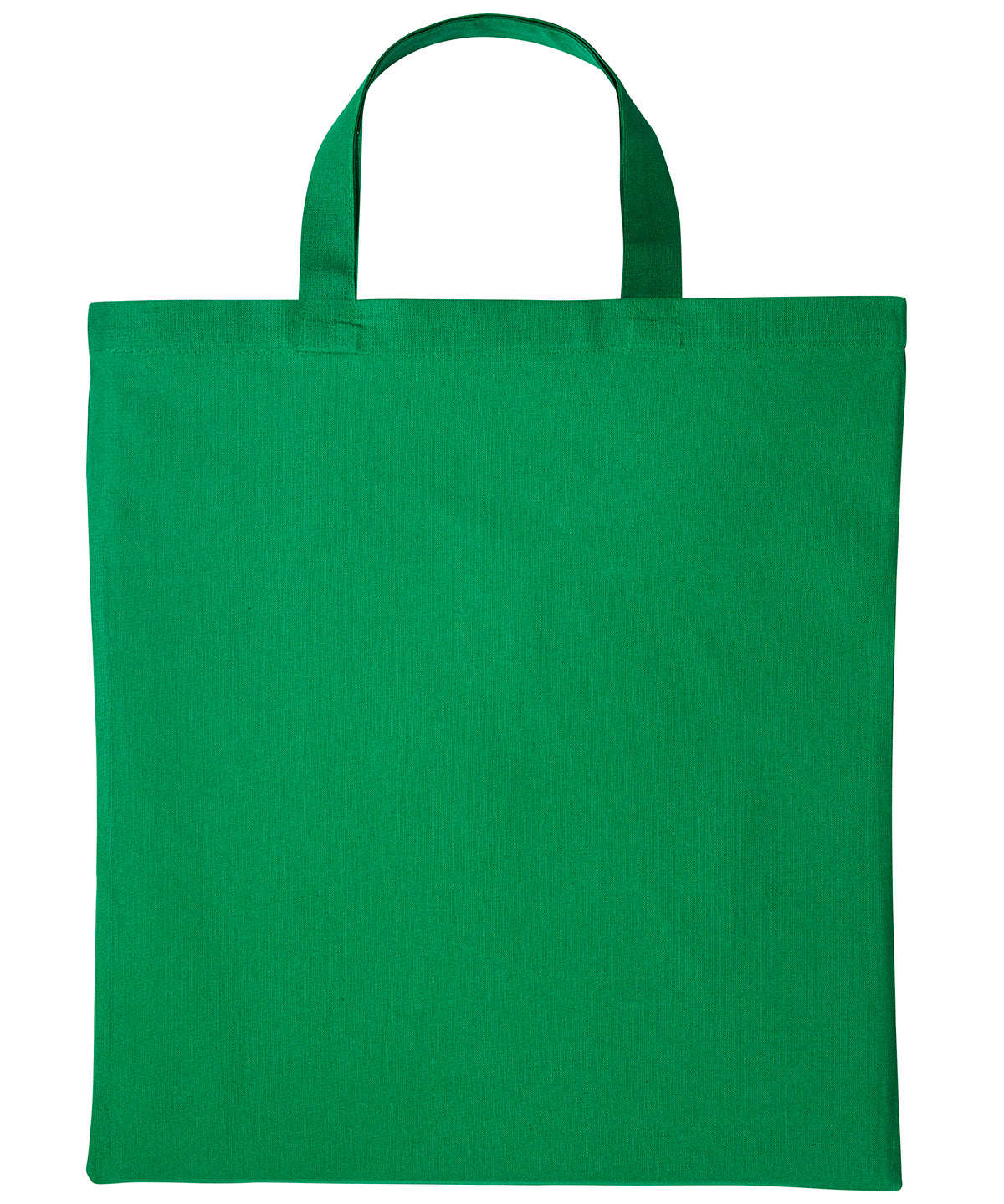 Cotton shopper short handle | bottle green