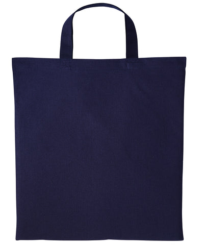 Cotton shopper short handle | french dark navy