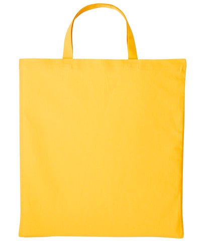 Cotton shopper short handle | gold