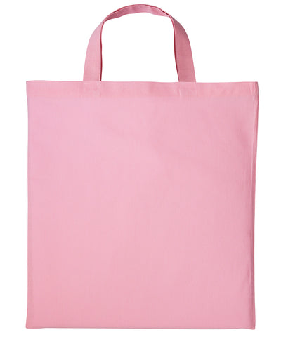 Cotton shopper short handle | light pink