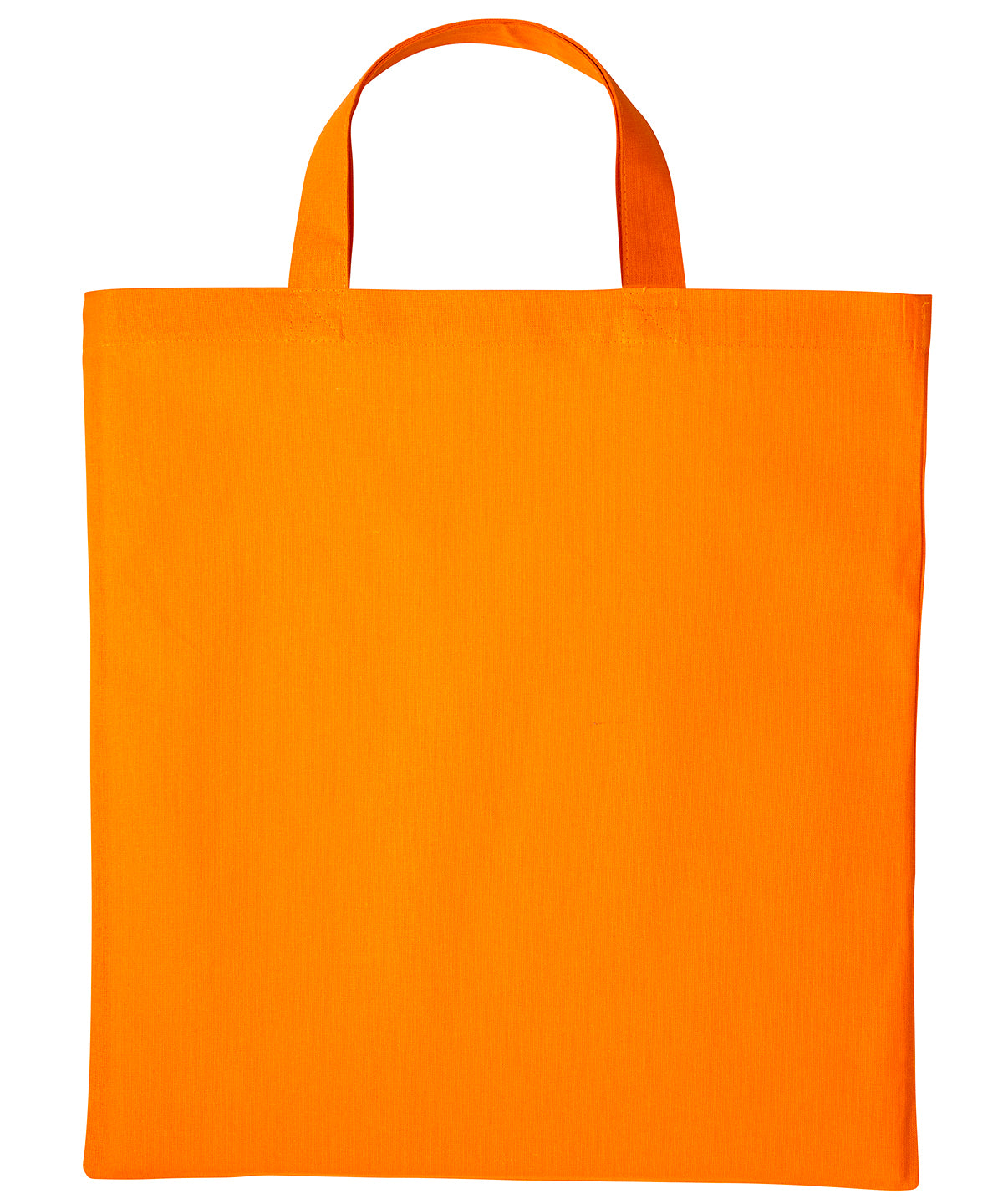 Cotton shopper short handle | orange