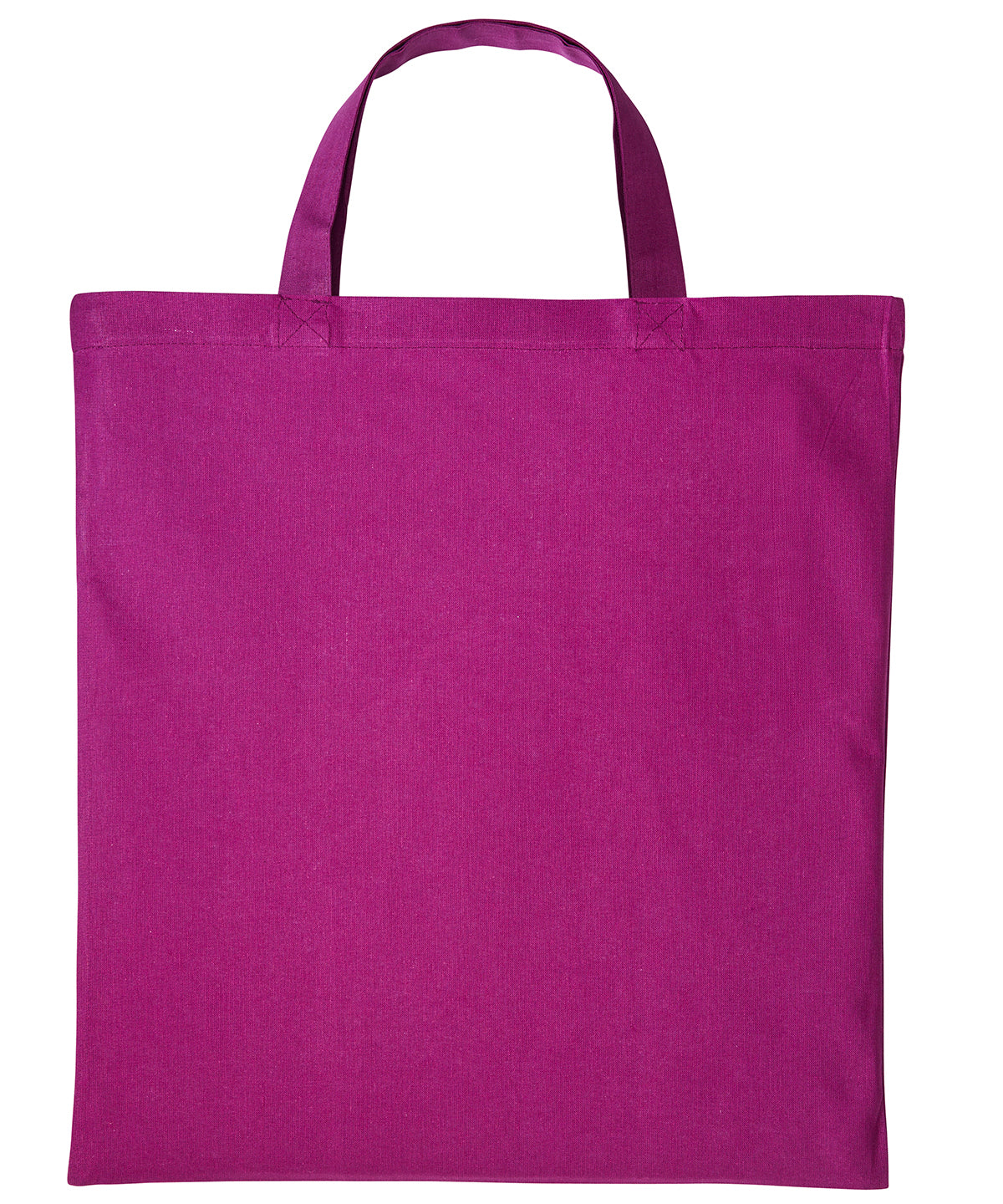 Cotton shopper short handle | plum