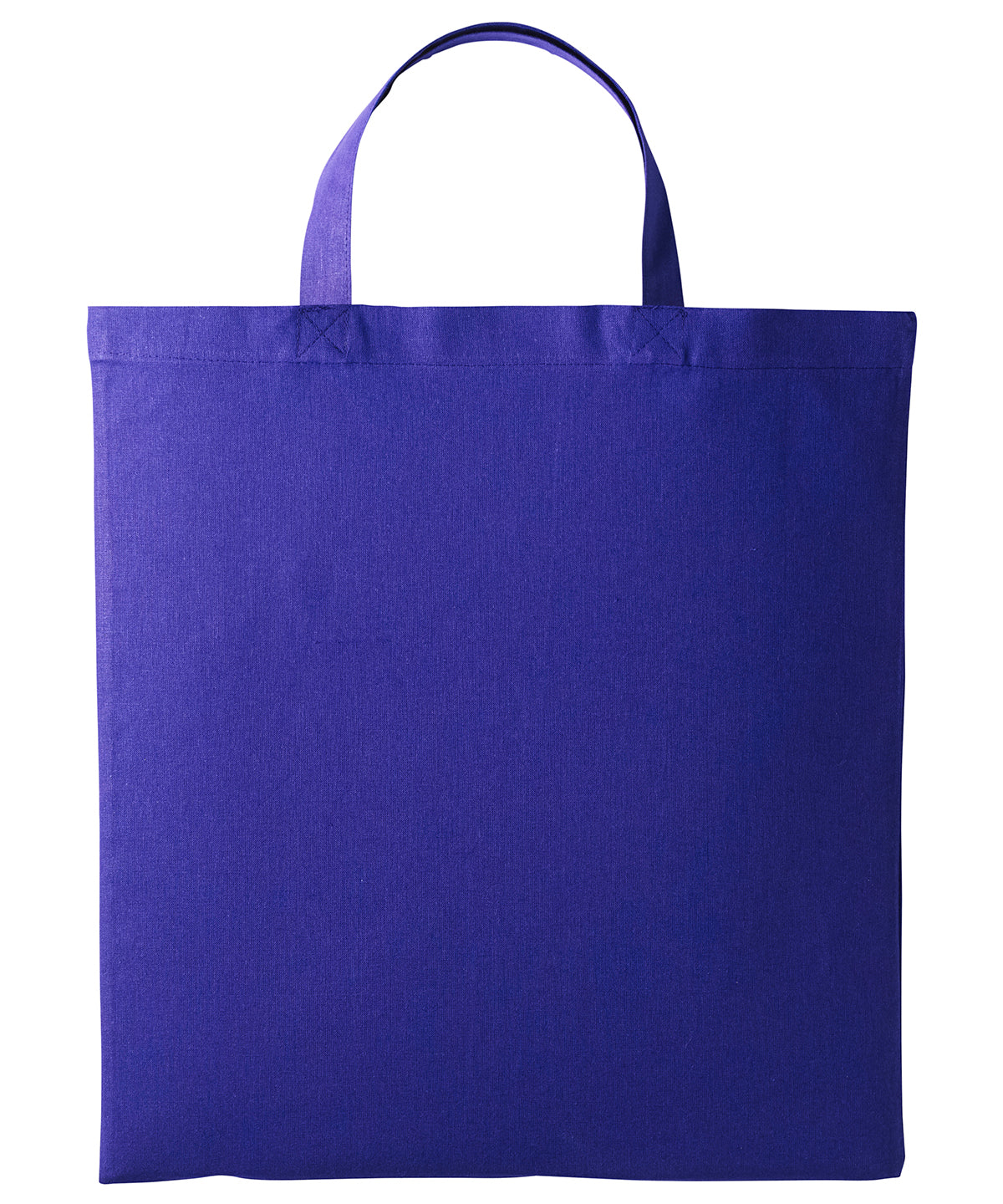 Cotton shopper short handle | purple