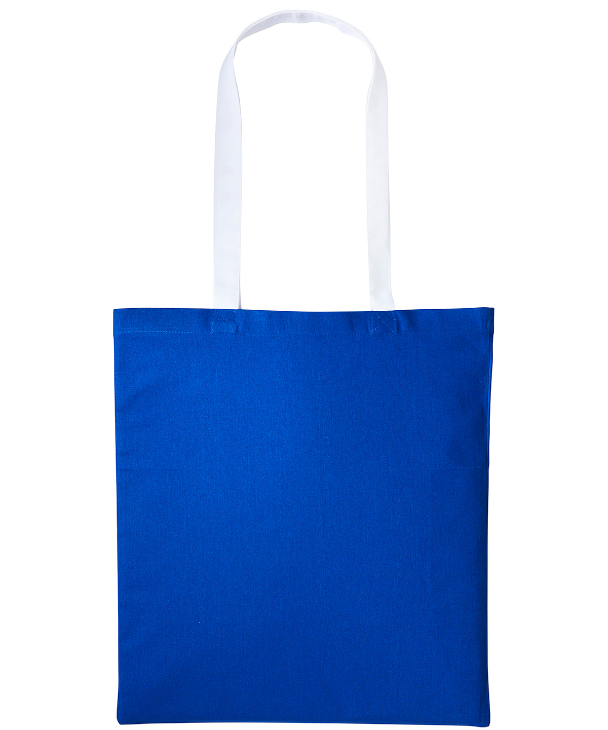 Varsity cotton shopper long handle | royal/white