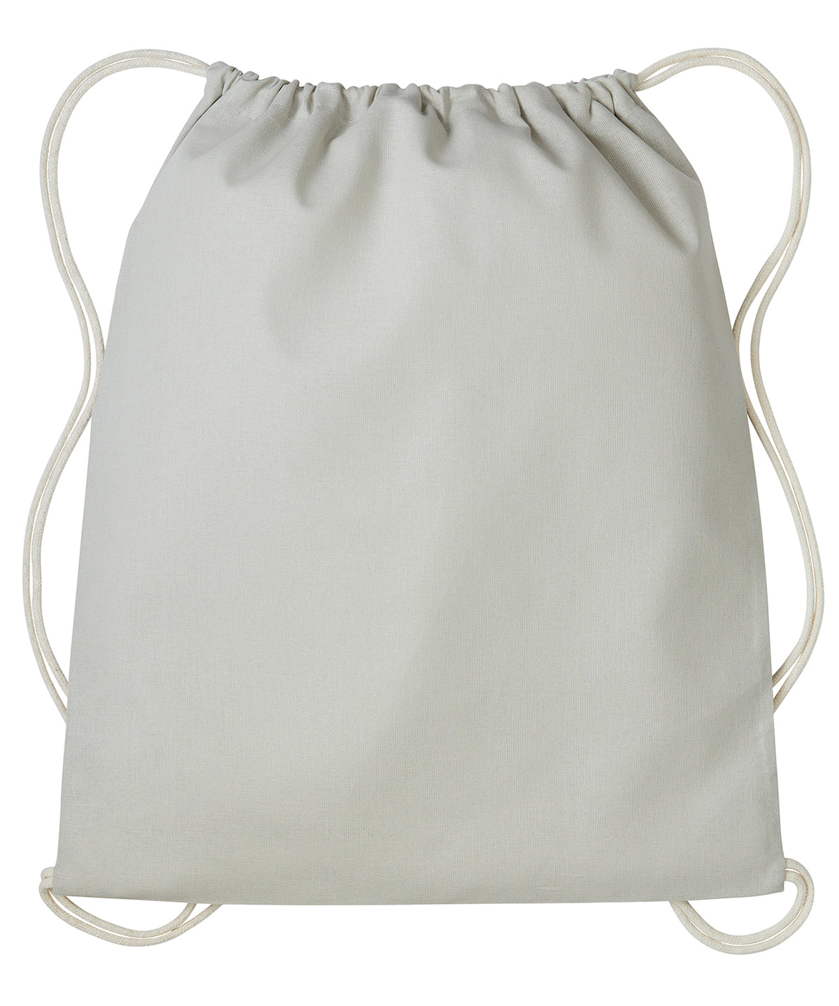Gymsac with cords | pastel grey/natural